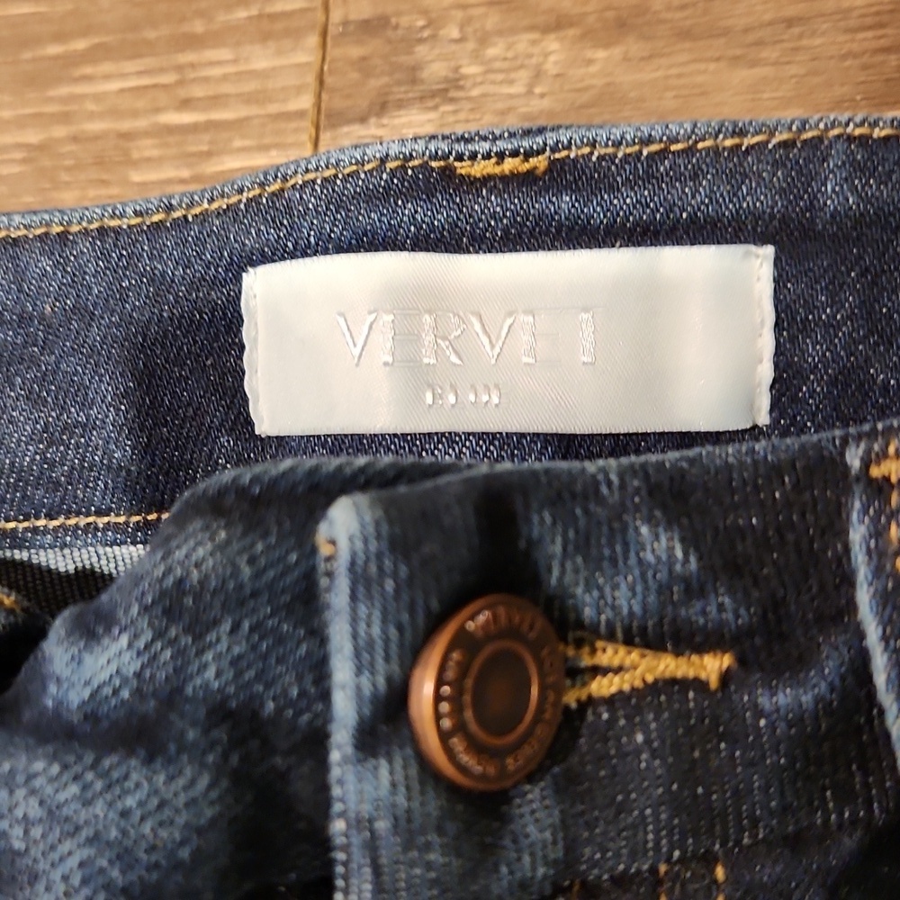 ❤️ NWOT! VERVET RESTRUCTURE HIGH RISE RELAXED FLARE JEANS, 00 (24) - Picture 10 of 13